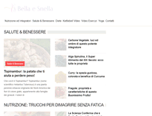 Tablet Screenshot of bellaesnella.com